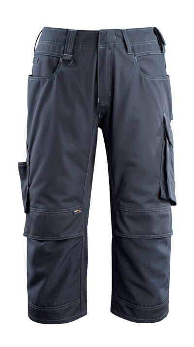 UNIQUE Dreiviertel-Hose mit Knietaschen , C44 , Schwarzblau