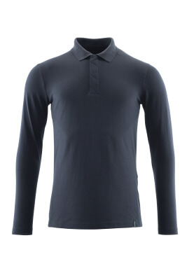 CROSSOVER Polo-Shirt, Langarm , 2XLONE , Schwarzblau