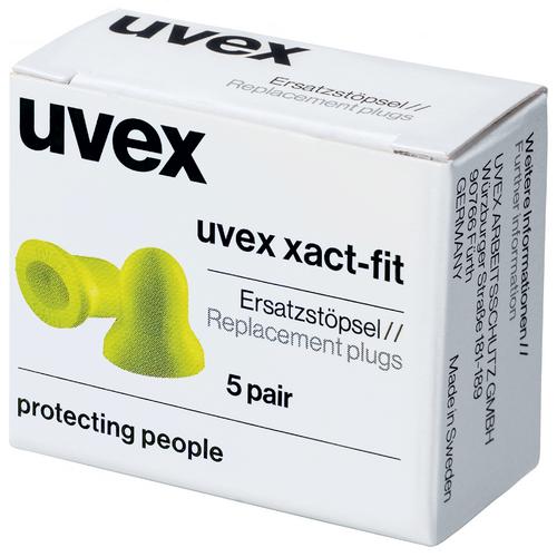 Gehörschutzstöpsel uvex xact-fit 2124002 grün SNR 26 dB Größe M