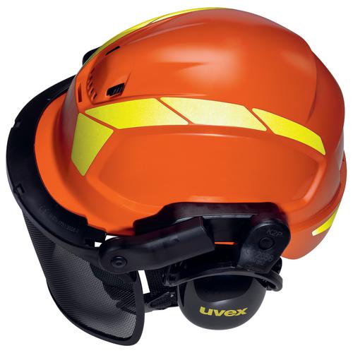 Schutzhelm uvex pheos 9774237 orange mit Lüftungen