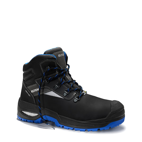 ELTEN Sicherheitsschnürstiefel STEFANO XXSG black-blue Mid ESD S3 768701