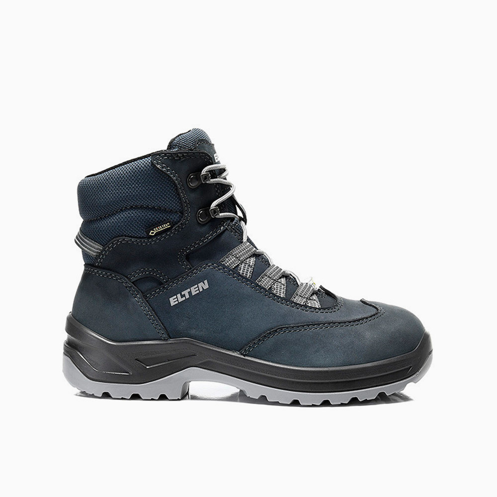 ELTEN Damen-Sicherheitsschnürstiefel LOTTE GTX blue Mid ESD S3 CI 746111