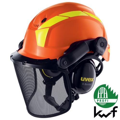 Schutzhelm uvex pheos 9774237 orange mit Lüftungen