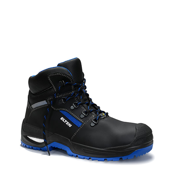 ELTEN Sicherheitsschnürstiefel LEONARDO XXSG black-blue Mid ESD S3 768711