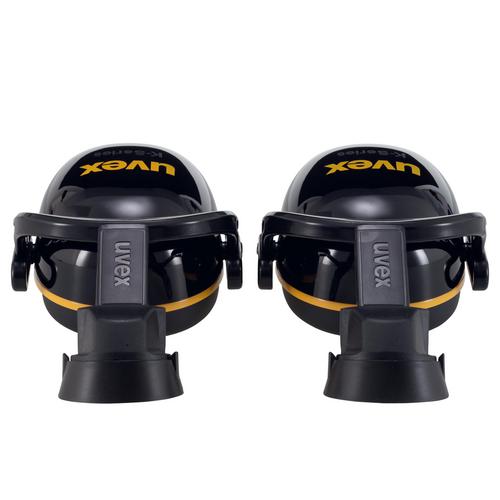 Kapselgehörschutz uvex Helm Gehörschutzkapsel K20H 2630220 schwarz, gelb SNR 30 