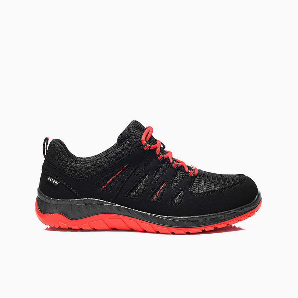 Berufshalbschuh MADDOX black-red Low ESD O2 929562